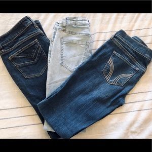 Jean bundle 3 pairs of size 25 jeans